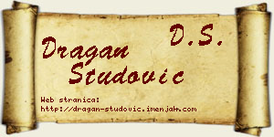 Dragan Studović vizit kartica